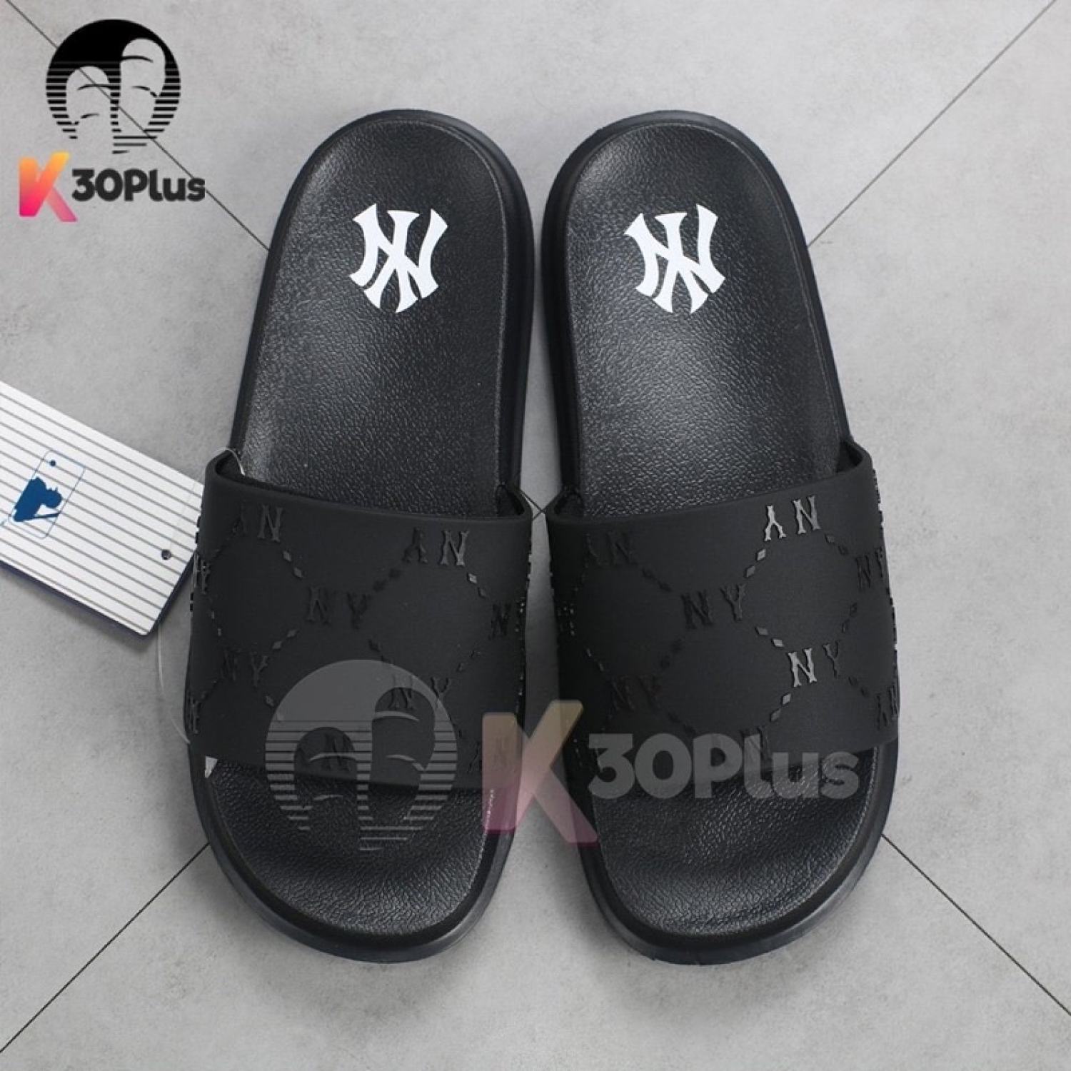 Dép Quai Ngang MLB VN CHUNKY DIA MONOGRAM(Chuẩn Auth tuồn)