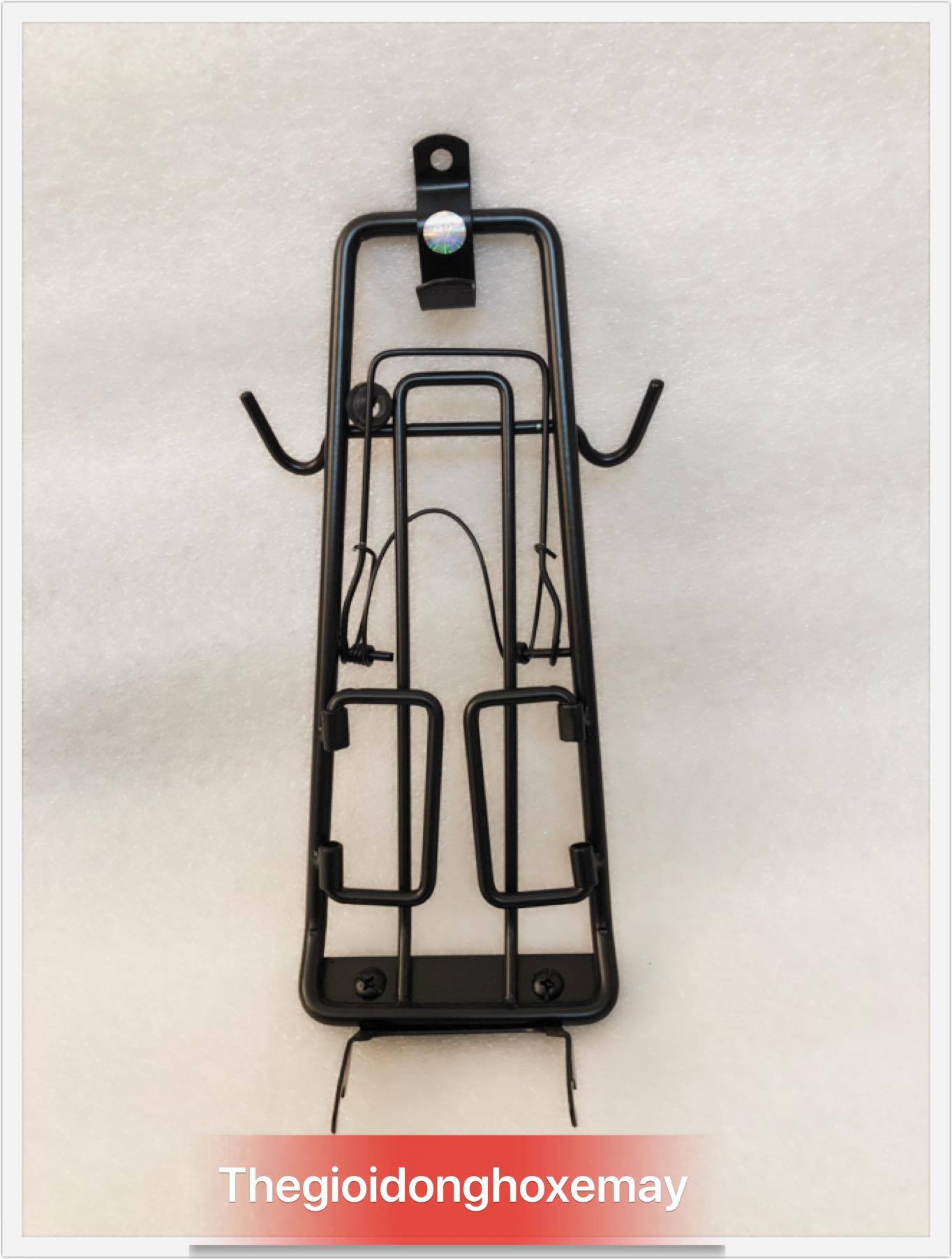 Exciter 150 Black Stainless Steel Middle Bag
