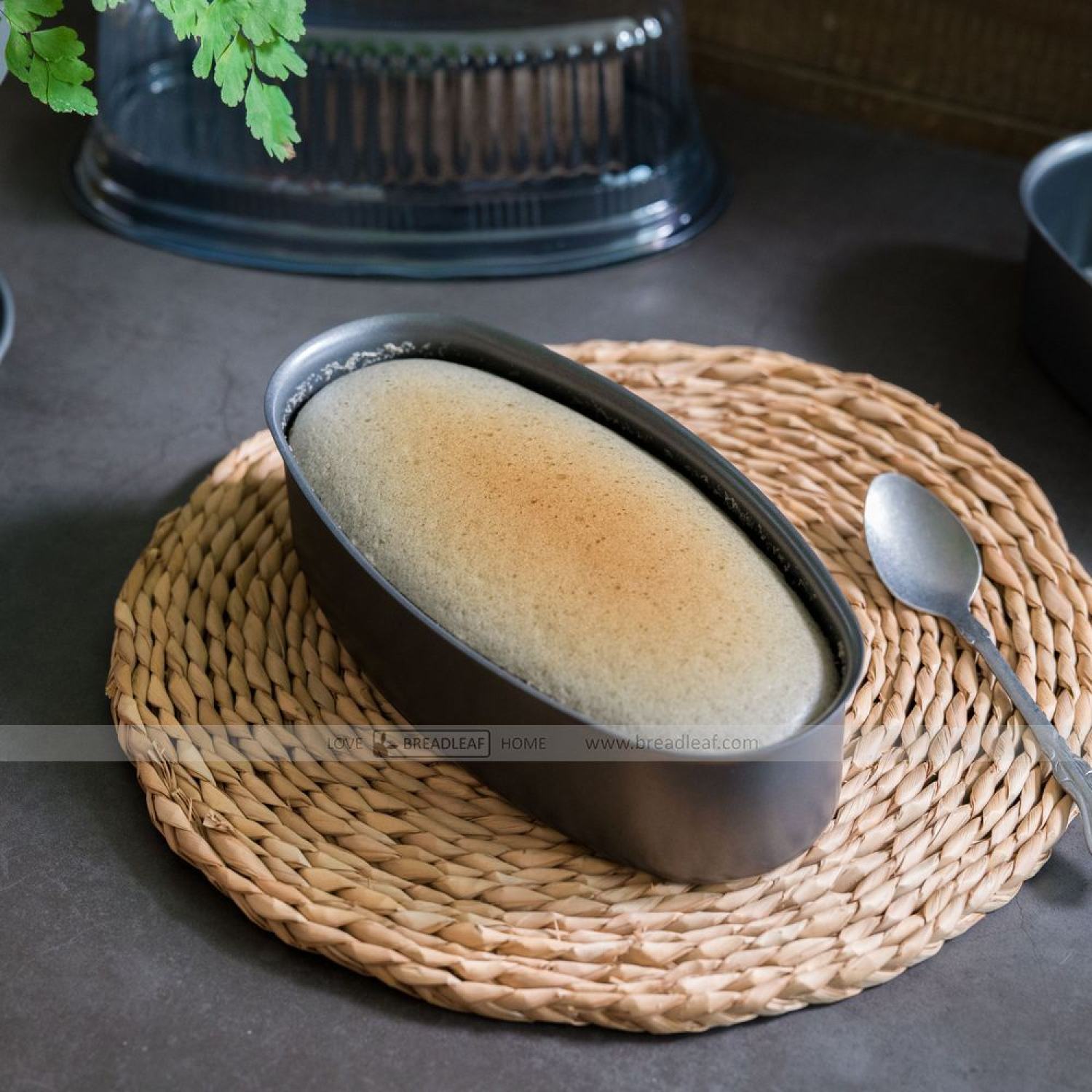 Khuôn oval chống dính Breadleaf/ Màu đen (22cm) . BLVN-030