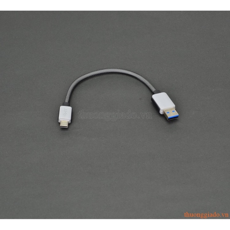 Cáp Ngắn Type-C 20cm Dây Dù - Xả Hàng Giá Tốt