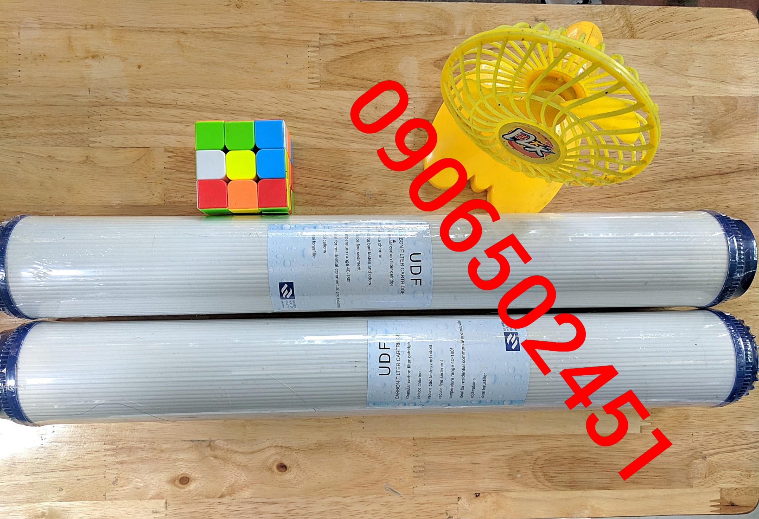 [HCM](ẢNH THẬT) Bộ 2 Lõi lọc nước số 2 UDF 20 inch dùng cho các loại máy lọc nước