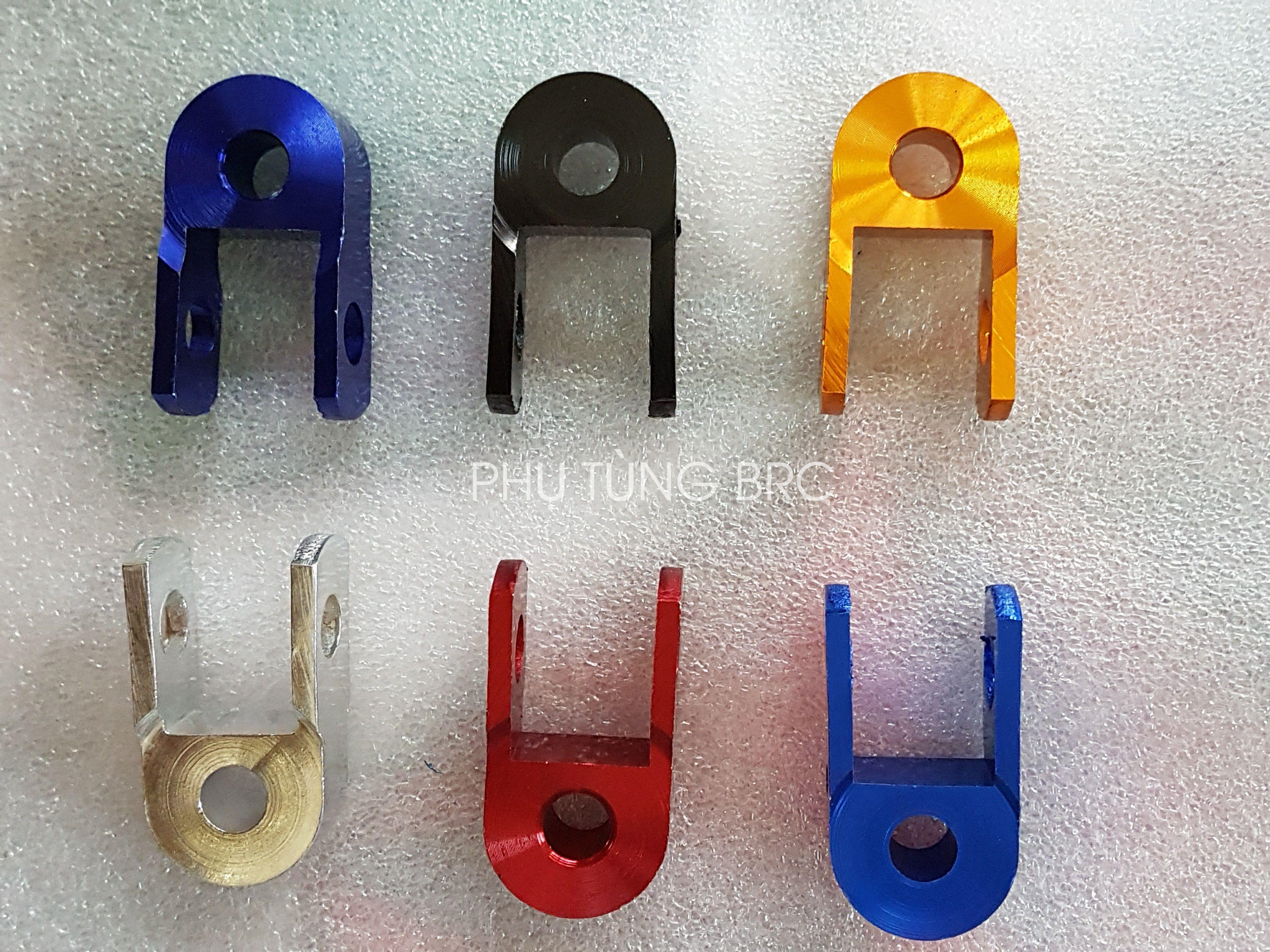 Chân nhôm màu đôn phuột ( ống giảm sốc , 2 chiếc ).