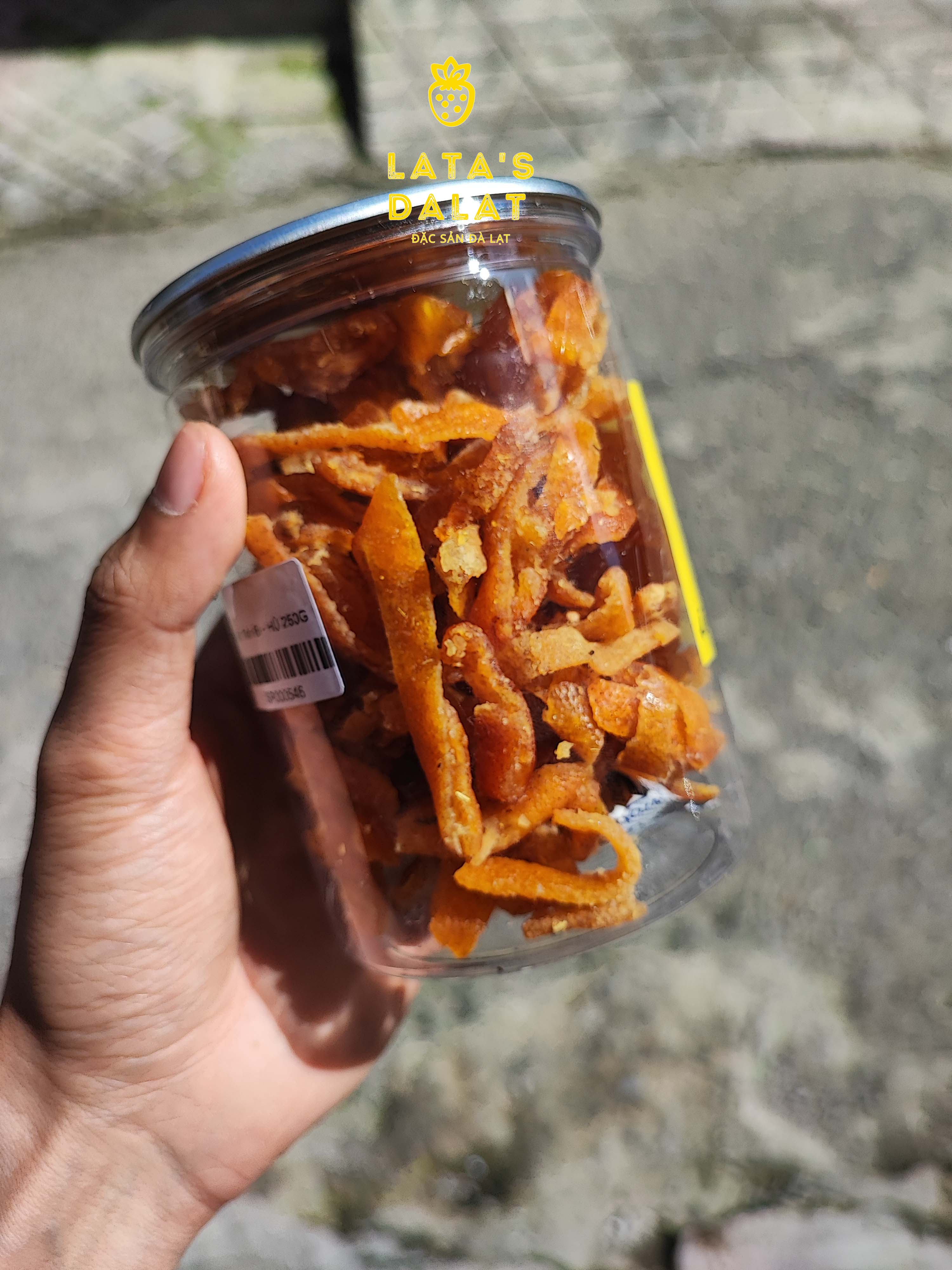 Mứt Trần Bì Cam Thảo (Vỏ Chanh mix Cam Thảo)