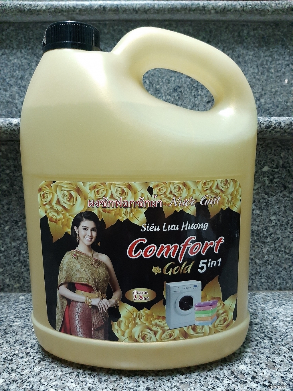 [HCM] barrel 4 can water washer drain com for baby Gold 5 in 1 super fragrance 3800ml