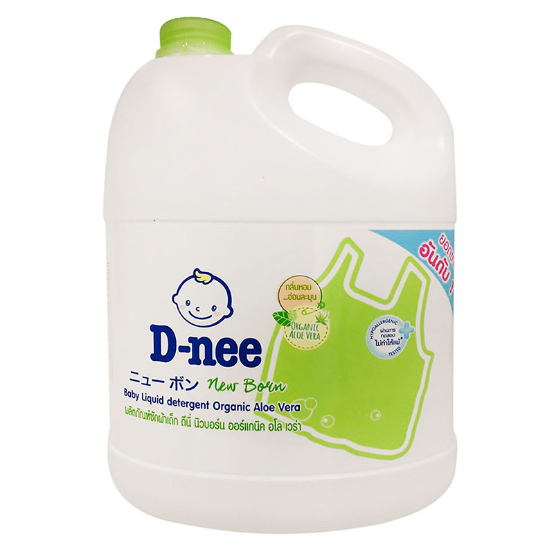 Nước giặt quần áo em bé Dnee 3000ml (Chính hãng có tem Đại Thịnh)