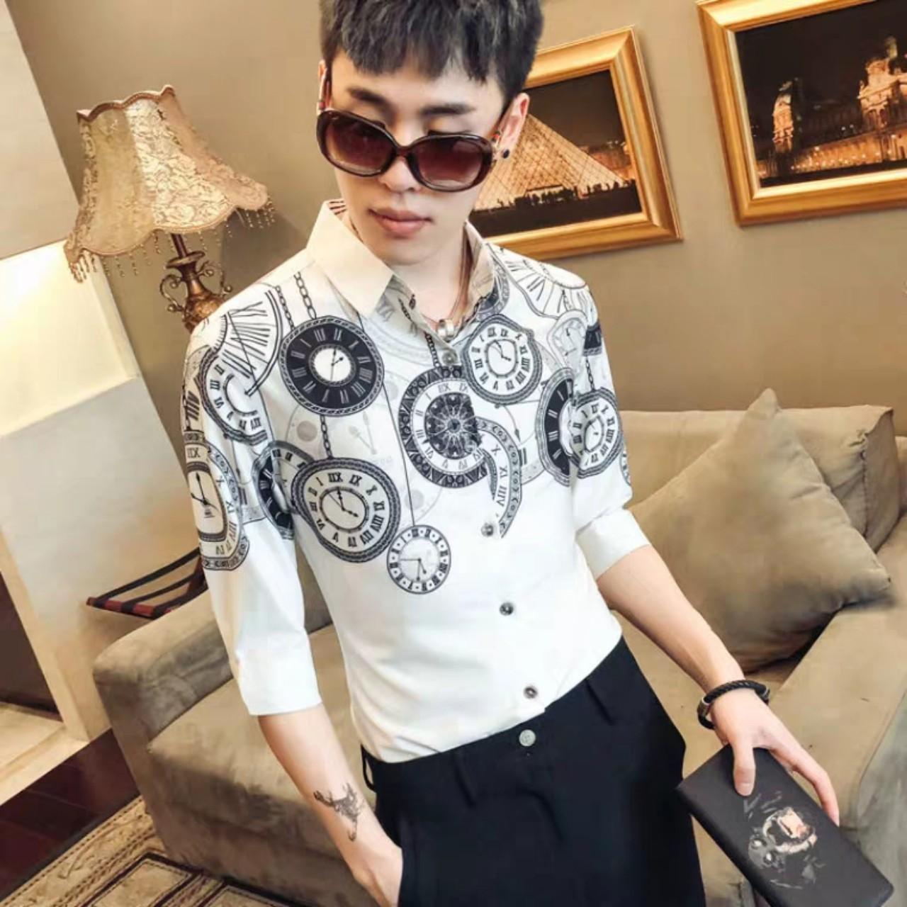 [HCM]Áo sơ mi nam phong cách Hàn Quốc  2019