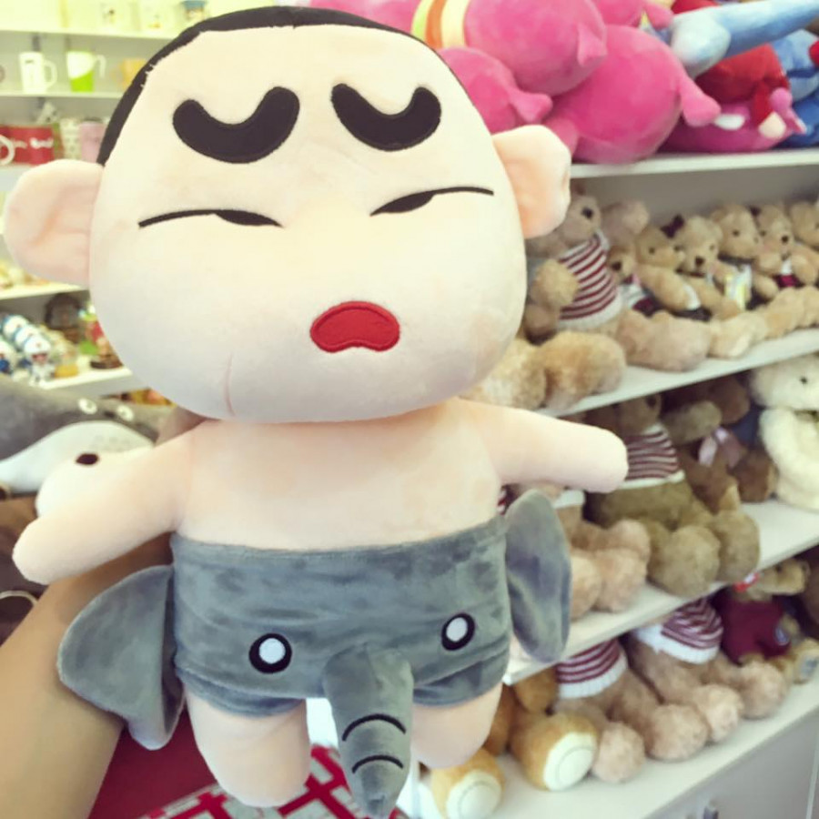 [HCM]GẤU BÔNG CU SHIN CẬU BÉ BÚT CHÌ