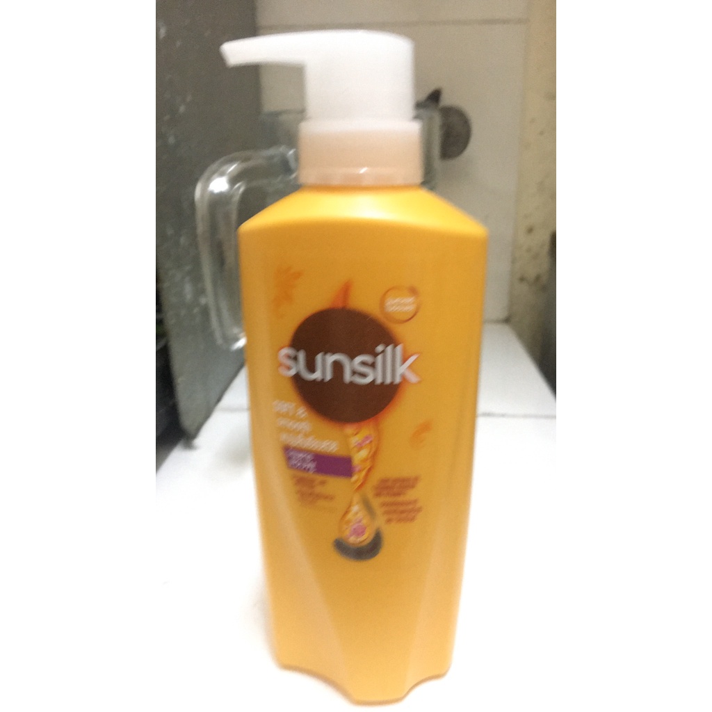 Dầu gội - dầu xả sunsilk Thái Lan Sunsilk Soft & Smooth mềm mượt diệu kỳ màu vàng 380ml