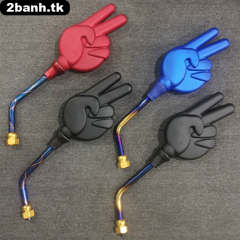 Gương chiếu hậu hai ngón tay dành cho xe máy