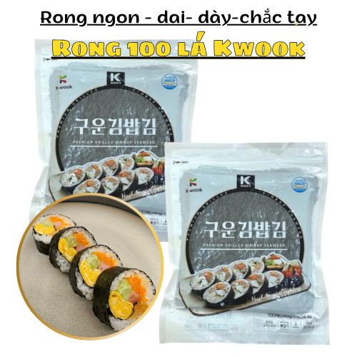 RONG BIỂN CUỘN CƠM 100 LÁ