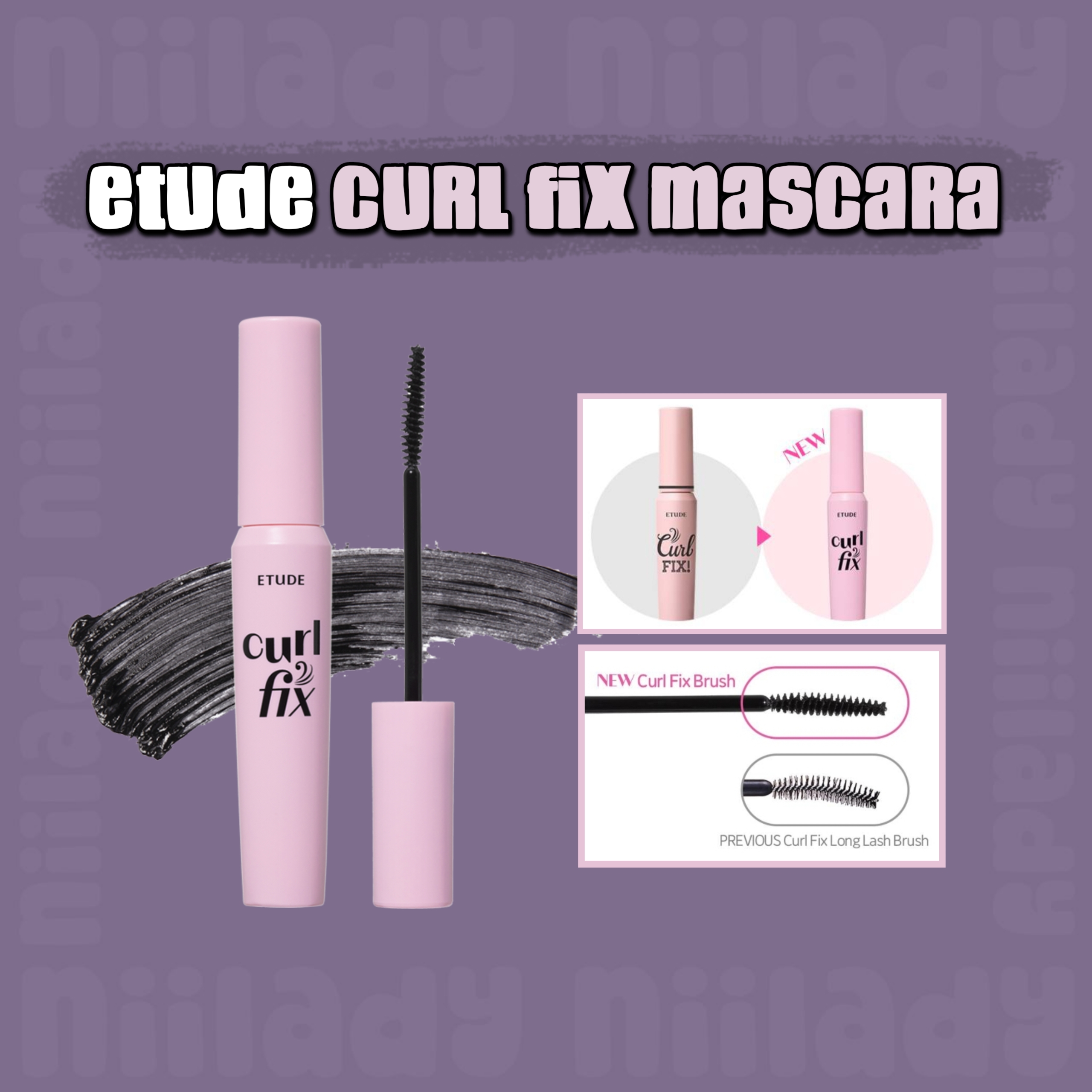 Chải Mi Etude Curl Fix Mascara
