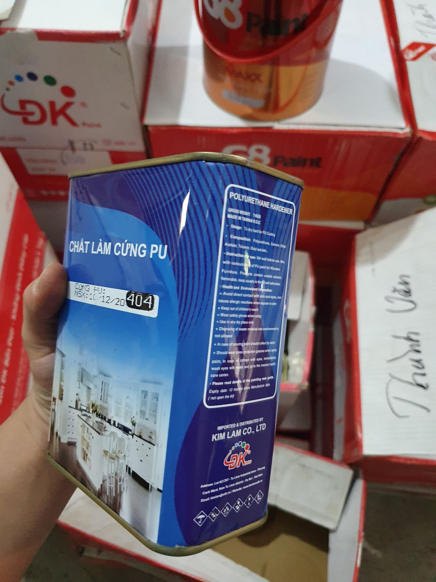 Chất làm cứng Đại Kiều 404 hộp 1kg