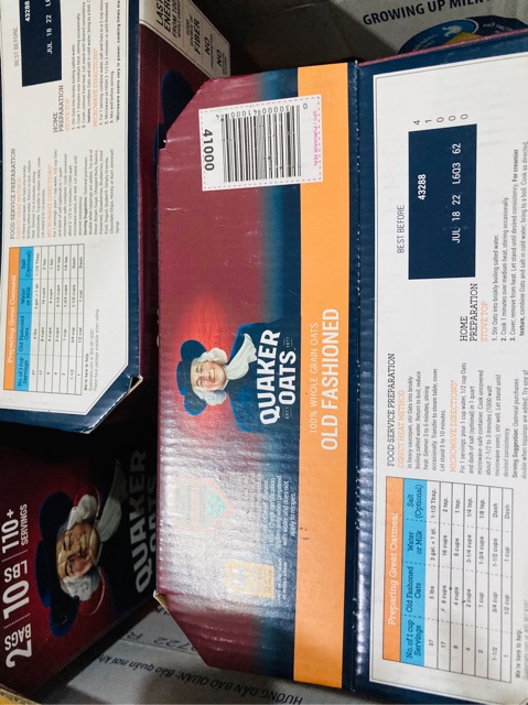 Quaker Oats 4.52kg (Flat Rolled - Broken Rolled)