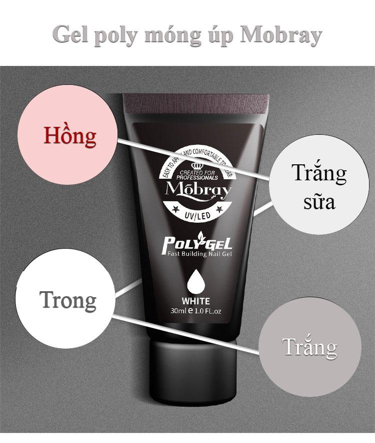 Gel poly làm móng úp 30ml