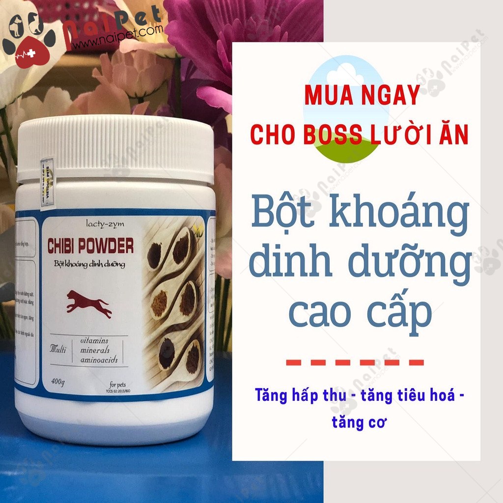 Bột Khoáng Dinh Dưỡng Chibi Power 400g