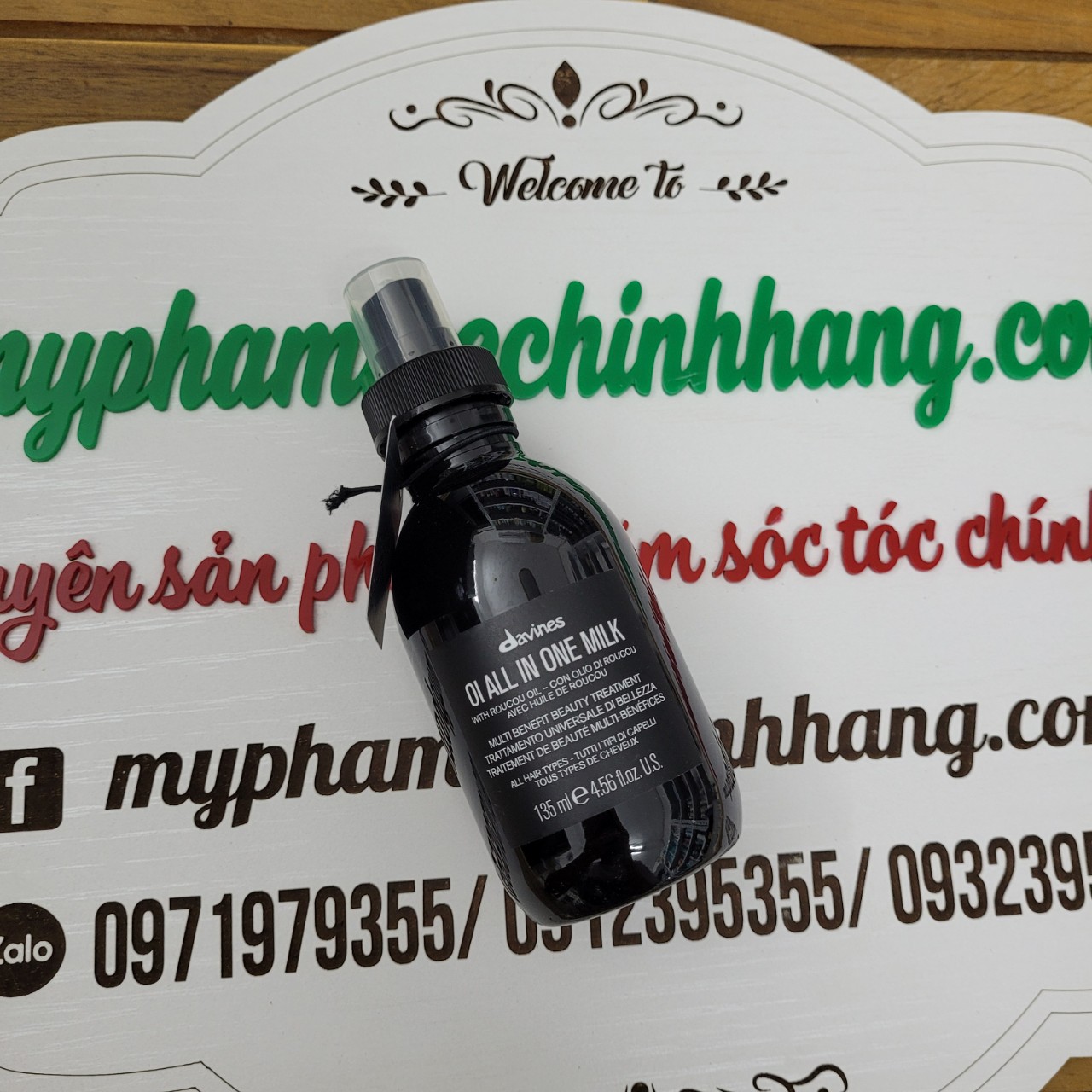 Sữa dưỡng tóc đa năng davines all in one milk 135ml