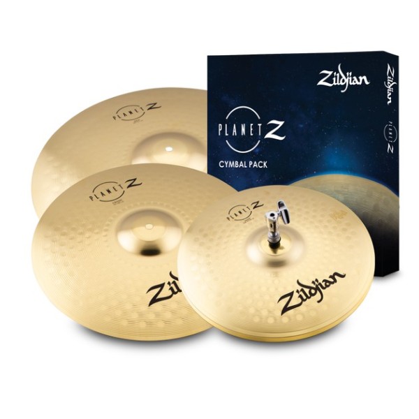 Cymbal Zildjian ZP4PK Planet Z Set sản xuất Mỹ tặng dùi 5A