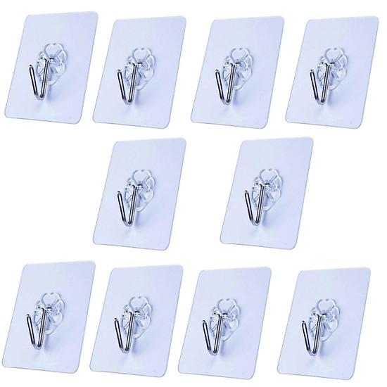 Combo 10 móc dính đồ treo tường siêu chắc