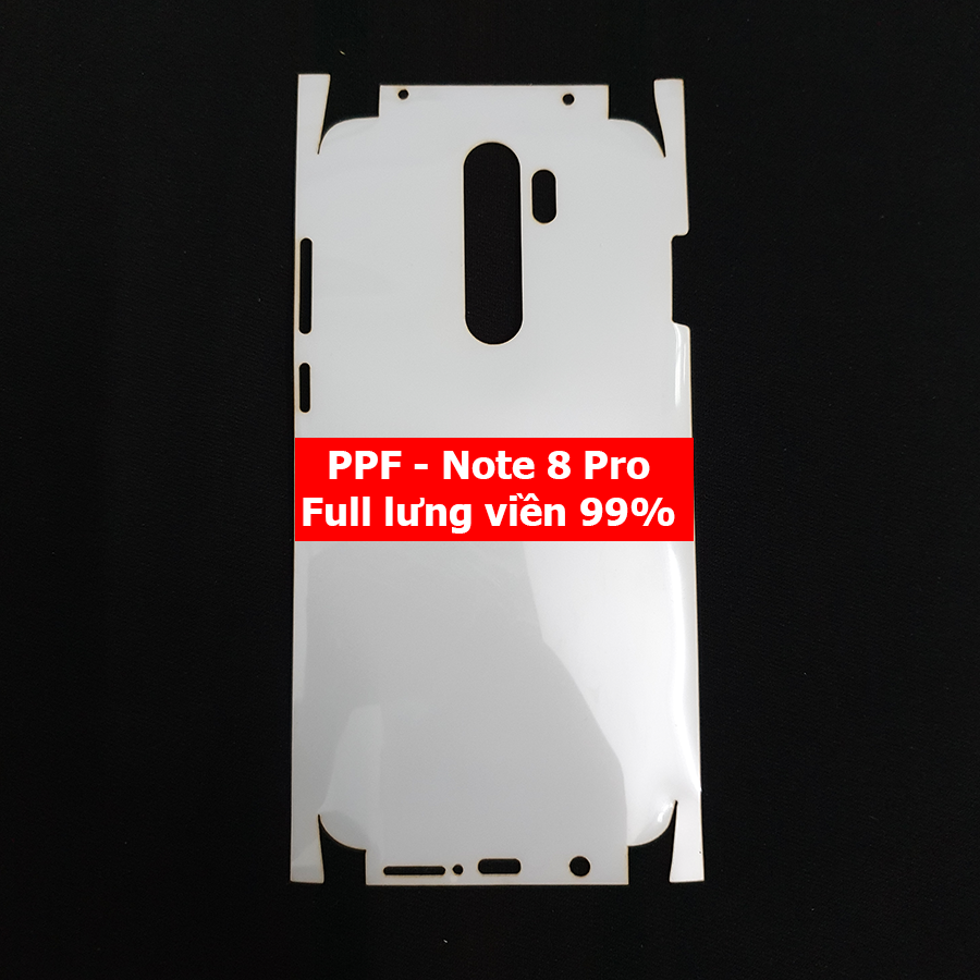 Miếng dán PPF full viền Xiaomi Redmi Note 7 Note 8 Note 8 Pro