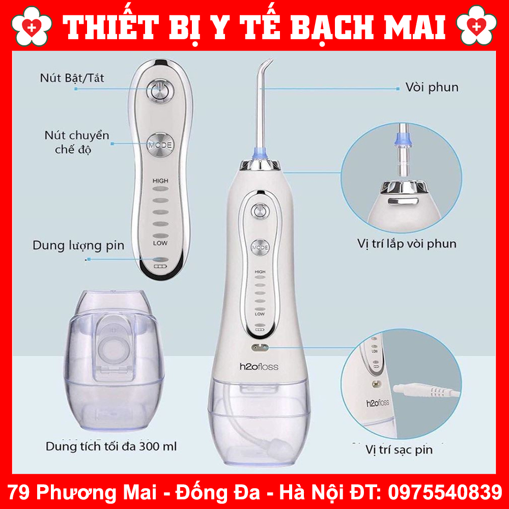 Máy Tăm Nước H20 Floss HF-6 Phiên Bản 2020
