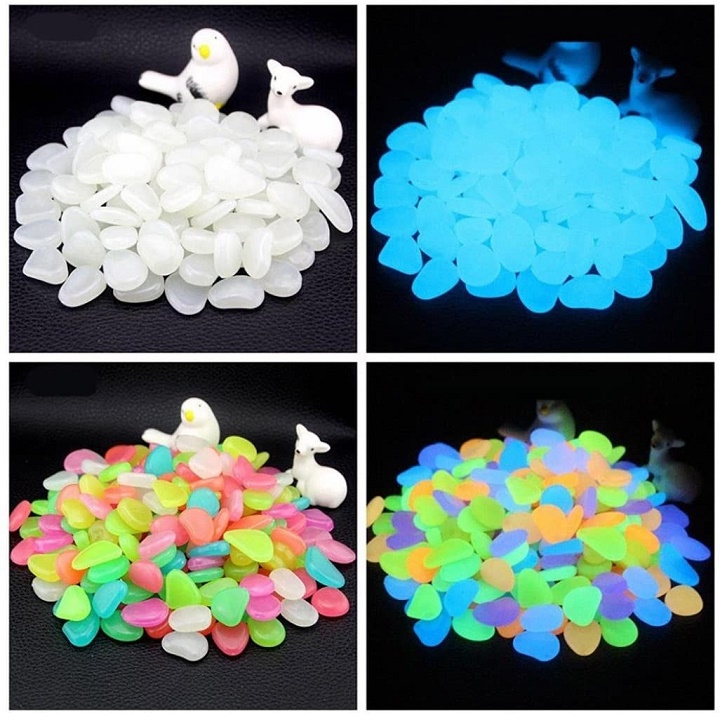 ĐÁ CUỘI MỚI PHÁT SÁNG, 100 VIÊN ĐÁ CUỘI TRANG TRÍ