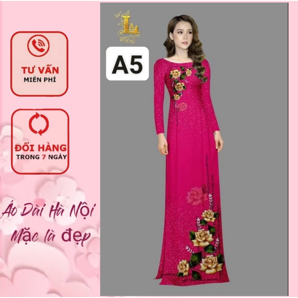 [giá xưởng} các mẫu áo dài in 3d được yêu thích - áo dài hà nội