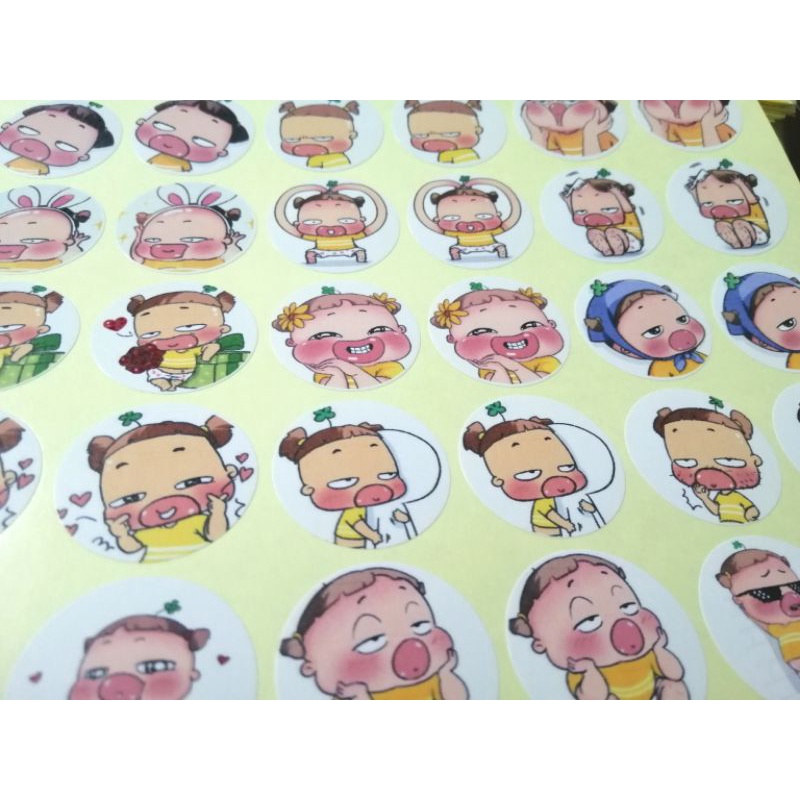 30 miếng dán stickers hình QUỲNH AKA