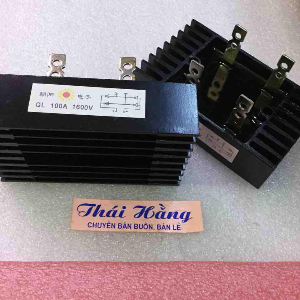 Điot cầu QL100 A/1600 v -4 chân (1 chiếc )