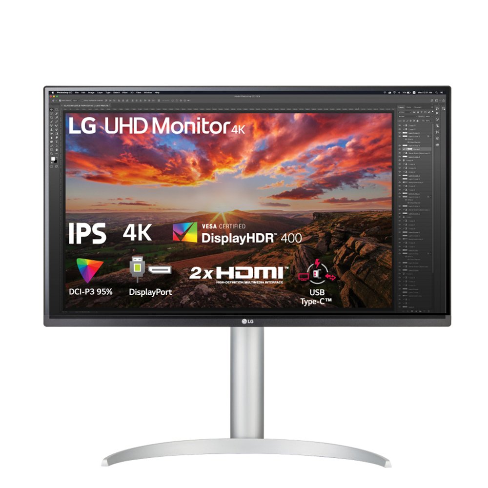 Màn hình máy tính LG 27UP850-W 27 inch 4K IPS USB TypeC - Hàng Chính Hãng
