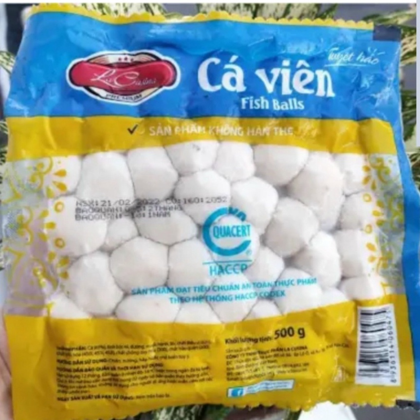 Cá viên lacusina 500g