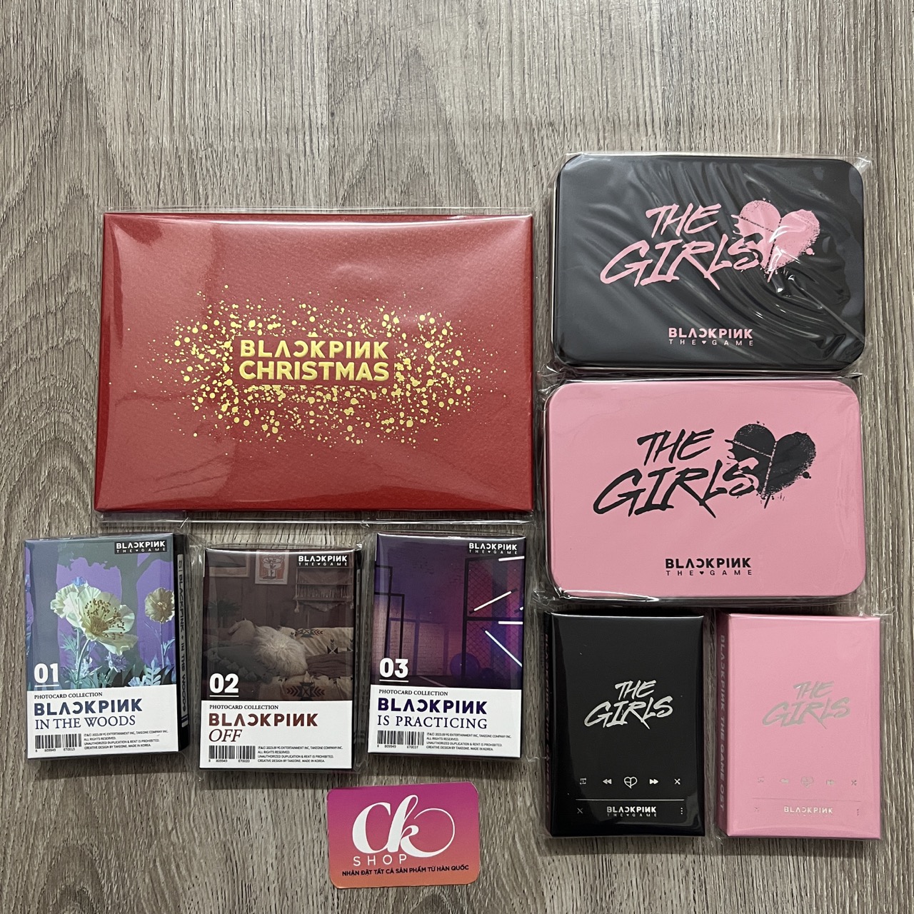 Bộ ảnh chơi game BLACKPINK - THE GAME card
