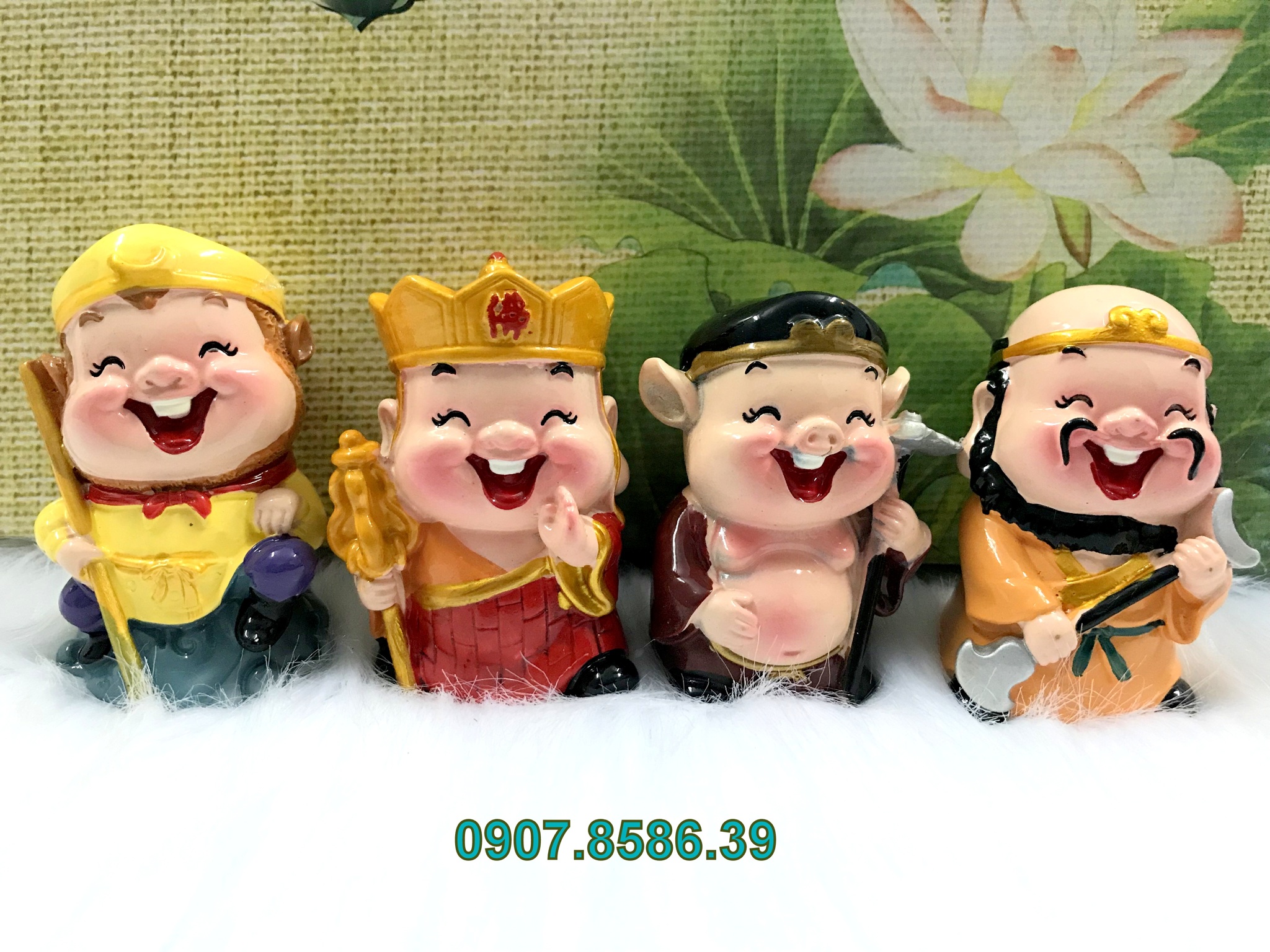 Full Set bộ 4 tượng thầy trò đương tăng ( Tây Du Ký )