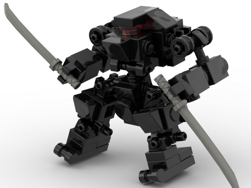 Đồ chơi lắp ráp Lego Moc Mech Ninja-XX