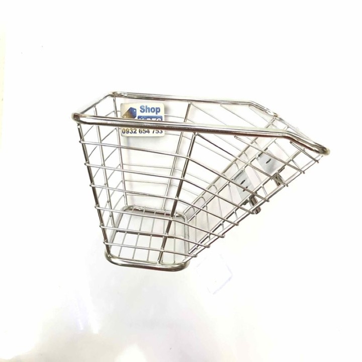 Rổ Inox Gắn Xe Sirius - 1650