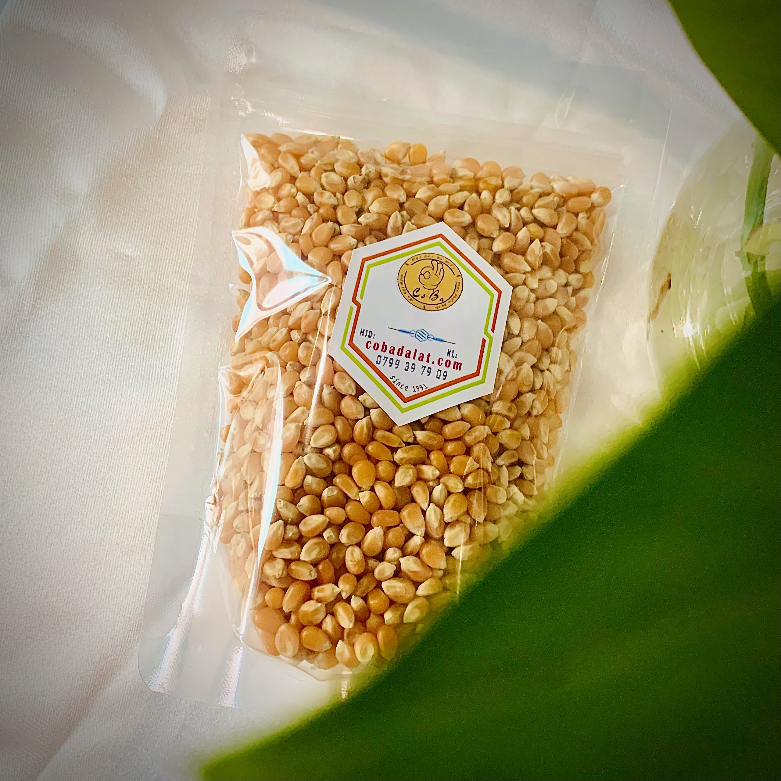 Bắp Rang Bơ Cô Ba Đà Lạt 500gram hữu cơ