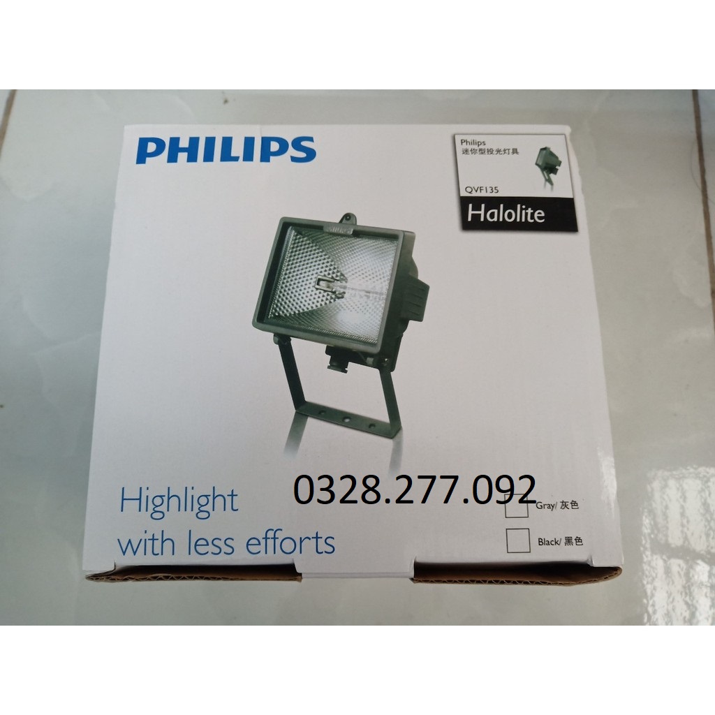 Đèn Halogen - Bộ đèn halogen philips 1000w