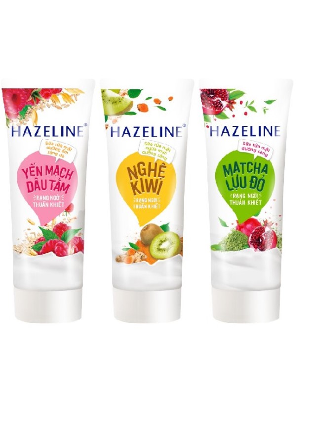 [HCM]Sữa rửa mặt Hazeline  100g