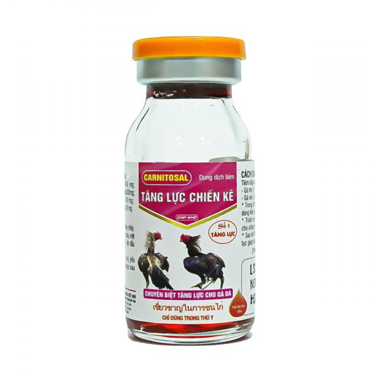 Tăng lực gà đá CARNITOSAL chai 10ml