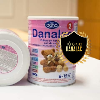 Sữa DANALAC FORMULAR dành cho trẻ từ 6 - 12 tháng 800g DF02800 thumbnail