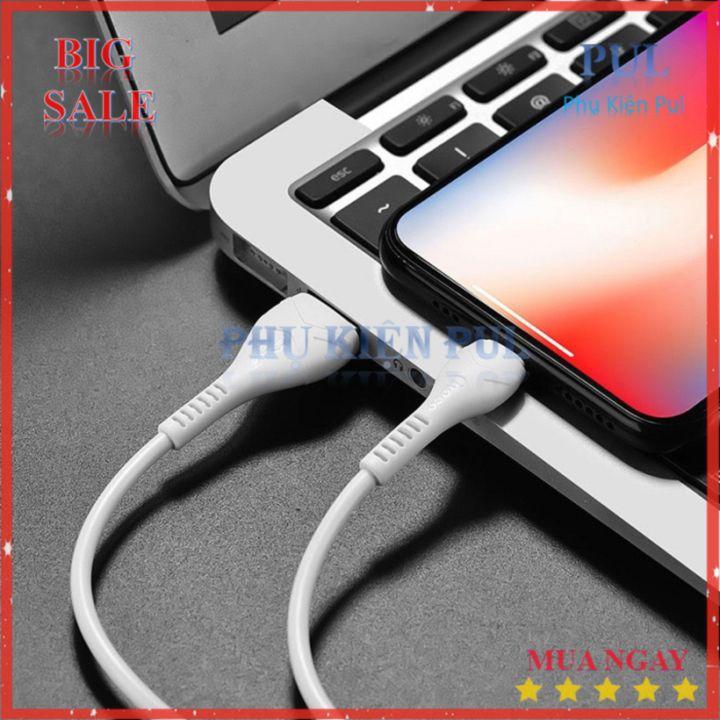 Cáp sạc hoco x37 - lightning micro usb type-c