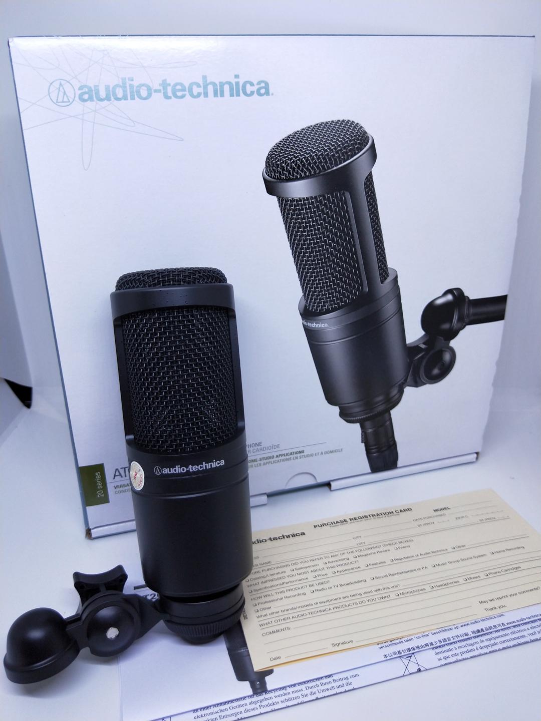 Mic Thu Âm AT2020 AudioTechnica
