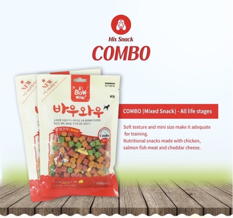 Snack hỗn hợp cho chó 150g