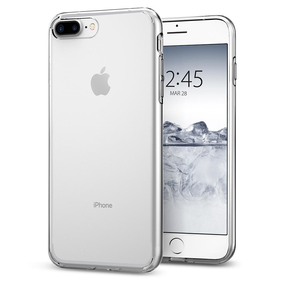 Ốp lưng SPIGEN iPhone 8 Plus Case Liquid Crystal Matte Black