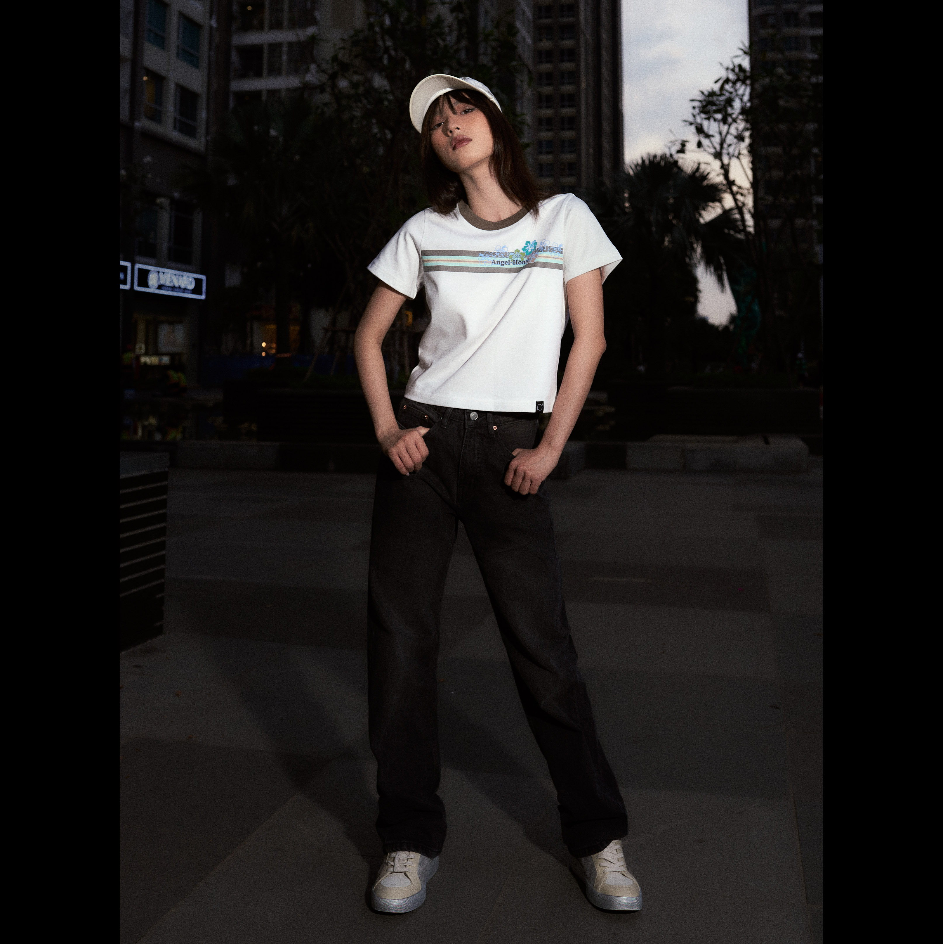 Áo Thun Nữ Babytee PRADIES Hibicus