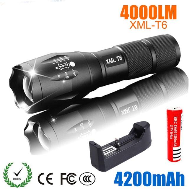 Đèn pin siêu sáng t6 police xml-t6 led 10w