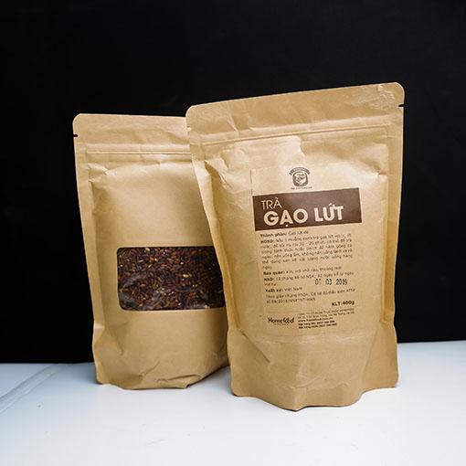 Trà gạo lứt khô hảo hạng túi 400g