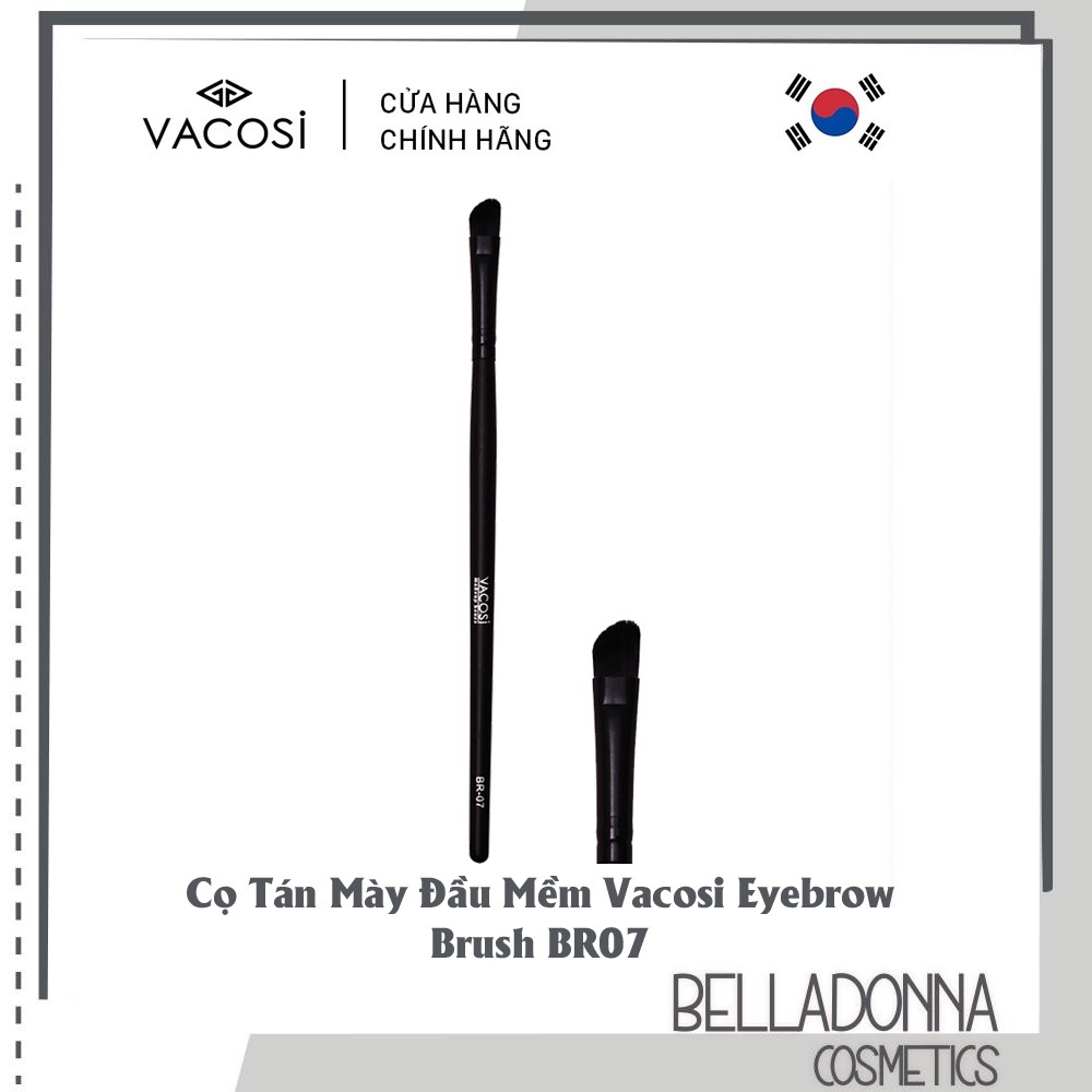 [Hàng chính hãng] Cọ Tán Mày Đầu Mềm Vacosi Eyebrow Brush BR07
