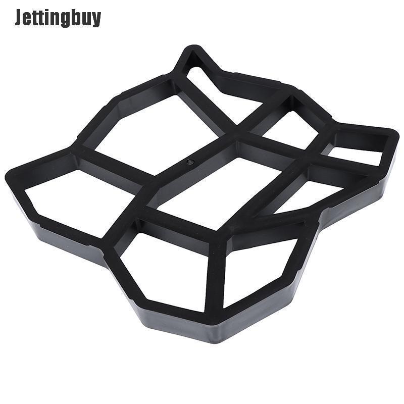 Jettingbuy Path Maker Mold Reusable Concrete Cement Stone Design Paver Walk Mould Reusable