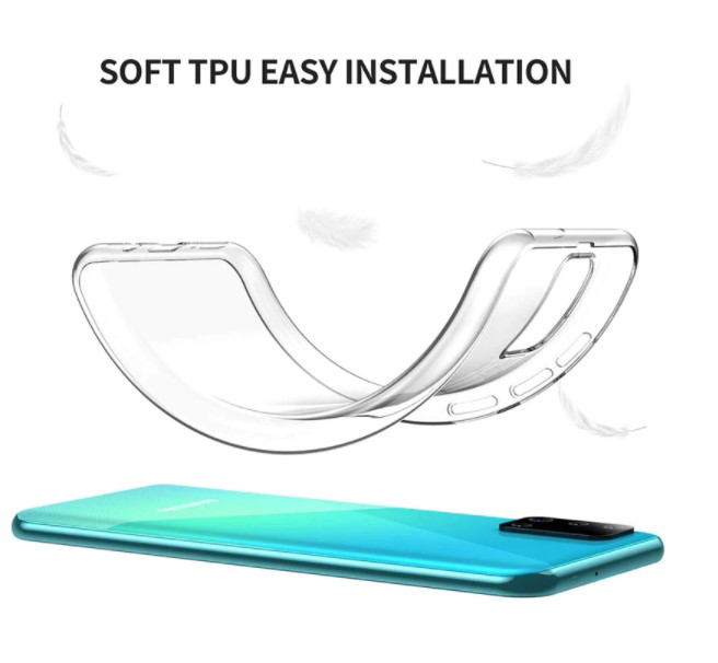 Ốp silicon Samsung Galaxy A31 dẻo trong