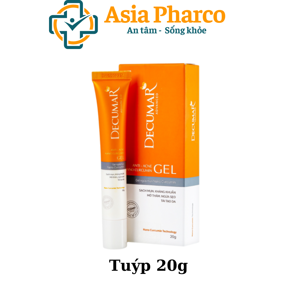 Decumar advanced hết mụn viên hết thâm sẹo